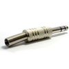 kenable 6.35mm METAL Stereo Jack Plug & Strain Relief Solder End