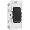 BG RPCDB13 Evolve Grid Black 20A 20AX Intermediate 1 Pole Switch Module