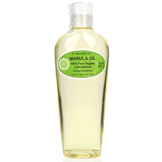 Dr Adorable - 8 oz - Marula Oil - 100% Pure Natural Organic Cold Pressed