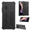 König Design Protective Mobile Phone Case Compatible with Xiaomi Redmi Note 11 Pro Case Cover Bumper Stand Function Black