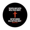 Mark 13:31 Bible Verses Scripture PopSockets Adhesive PopGrip