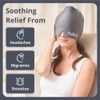 MyHalos Migraine Relief Cap Ice Pack Cold Wrap Reusable Therapy Headaches Sinus