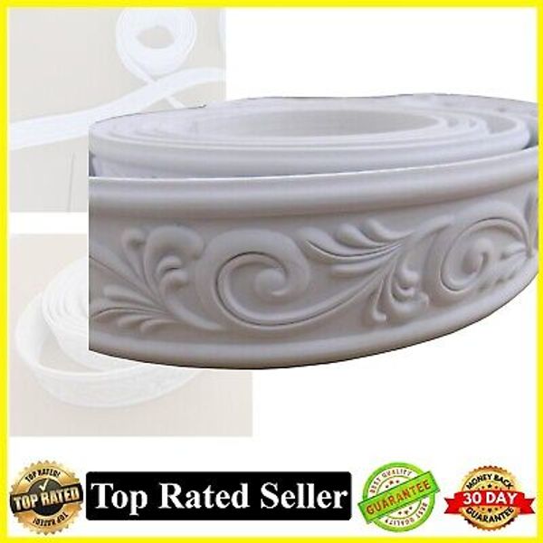 Home Decorate Modelling Crown Mouldings Trim Flexible Molding Ceiling Border...