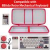 (Case Only) 8BitDo Retro 18 Mechanical Tempad Storage Case, White - co2CREA, retro