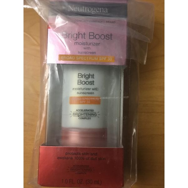Neutrogena Bright Boost Moisturizer Sunscreen SPF 30