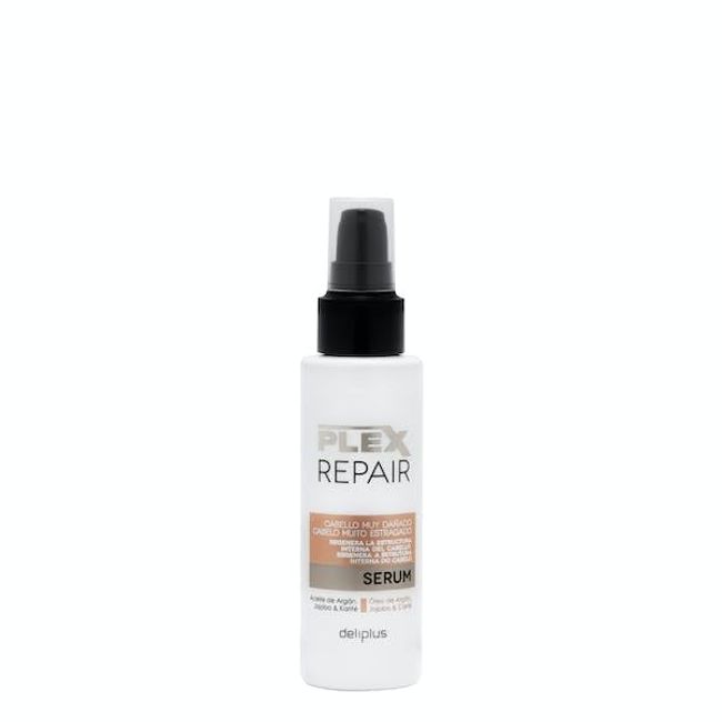 Plex Repair Serum stark geschädigtes Haar mit Argan-, Jojoba- und Shea-Öl, 100 ml. Deliplus