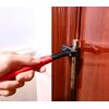 Adjustable Hinge Bender Wrench Tool with Ergonomic Grip for Door Hinges