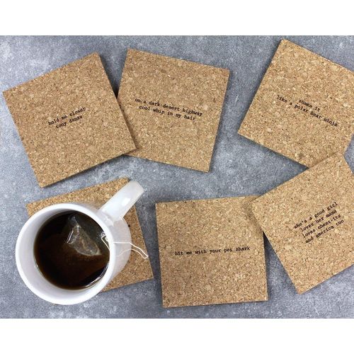 Greatest Hits Mistaken Lyrics Coasters