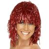 Smiffys Tinsel Wig (Red)