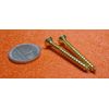 Brass #8  Phillips Flat Head Wood Screw x 1.50" Length, 25 Pcs