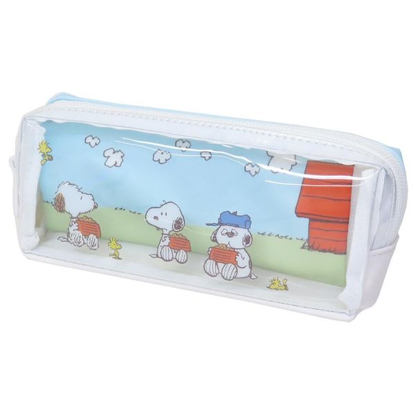 Snoopy Twin Zipper Pen Case Brothers
