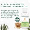 Clean + Easy Remove After Wax Remover for the Skin 5fl oz. 2 Pack. Vitamin A & E