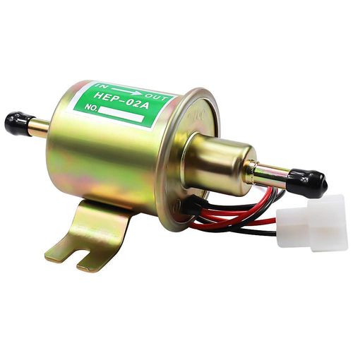 Sollon 12V Universal Low Pressure Inline Electric Fuel Pump