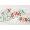 Berisfords Ribbon, White/Multi, 25mm