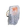 Silscvtt DRL Fog Lights Assembly Replacement for Prius 2012-2014 Clear Lens Left Side (Driver Side)