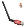 Class 1 Long Range Bluetooth Adapter for PC, QGOO USB Bluetooth Adapter for PC 5.3+EDR, Bluetooth Dongle Bluetooth Receiver Support Windows10/8.1/8/7（red-025）