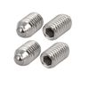 Sourcingmap M10x16mm 304 Stainless Steel Spring Hex Socket Ball Point Grub Set Screws 4pcs