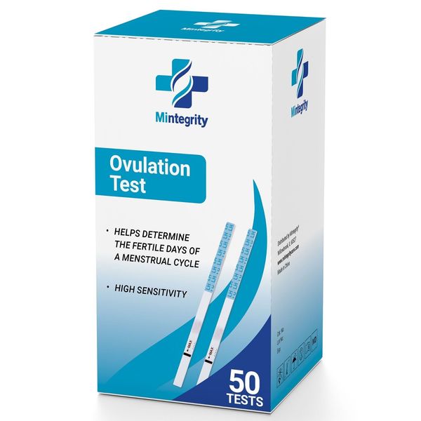 Mintegrity [50pk] Ovulation LH Fertility Test Strips #MT-W2-S