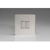 Varilight 2-Gang 10A Intermediate Rocker Light Switch Polished Chrome XDC77S
