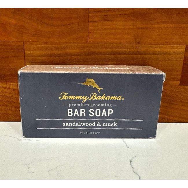 NEW Tommy Bahama Bar Soap Sandalwood & Musk 10oz (Large Size)