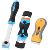 Bates- Razor Blade Scraper Set, 3 Pack, Razor Scraper Set with Extra 50 Plastic & 30 Metal Blades, Window Scraper Tool, Paint Scraper Tool