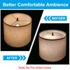 11.5" Diameter  Acrylic Lampshade Diffuser Fits 12-14" Openings Frosted White