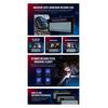AMERIARC Auto Darkening Welding Lens 2x4 with High-Definition Clarity - Auto Dark Welding Lens Replacement for Welding Hoods & Helmets - Perfect for TIG Welding - Welding Shade Lens - (Shade 10)
