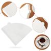 Coffee Filter Papers 140 Pcs White Compatible with Size 02 Filter Papers Compatible with Dripper Coffee Makers
