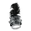 Beistle Swing Tiara, Black/Silver88764BKS50