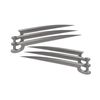 Child Wolverine Claws Cosplay 3D Printed Props Gift Silver
