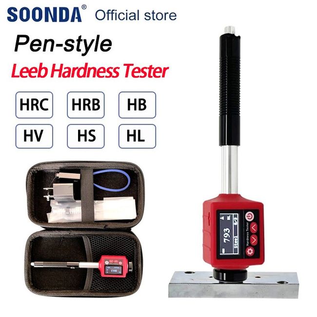 Portable Leeb Hardness Tester Metal Hardness Meter with