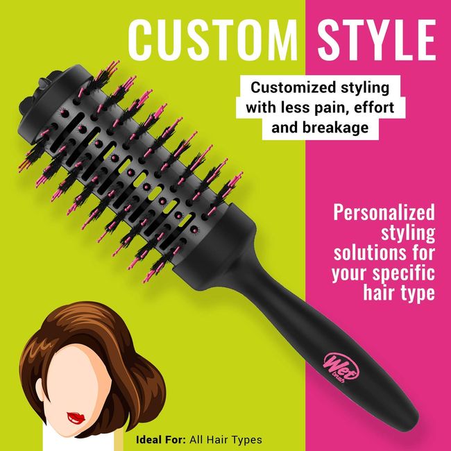 Wet Brush Go Green Detangler Hair Brush For Less Pain, Effort And