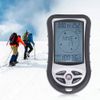 BOROCO Handheld Altimeter Meter Thermometer Electronic Navigation GPS Compass Weather Forecast Barometer with LED Backlight 8 in 1 multifunction meter