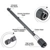 90 Degree Angle 1/4" Screwdriver Socket Adapter Drill Extension Attachment Tool