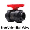 Sanking DIN Gray 40mm UPVC True Union Ball Valve