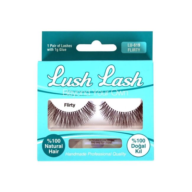 Lush Lash Lush Lash Takma Kirpik LU-619 Flirty 1 Paket (1 x 1 Adet)