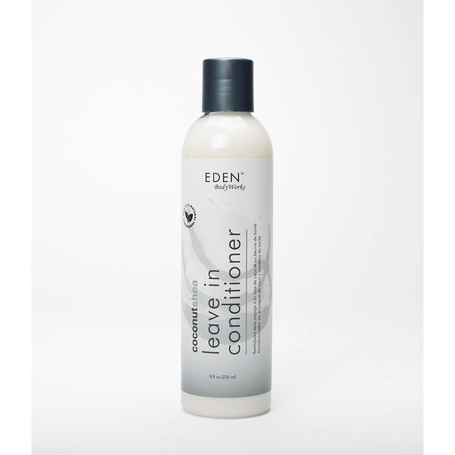 EDEN BodyWorks Coconut Shea Leave-In Conditioner | 8 oz | Moisturize, Define Curls, Add Shine - Packaging May Vary