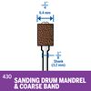 Dremel 430 1/4 Inch Drum Sanding Mandrel
