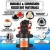 Seaflo 12V 1.2 GPM 35 PSI Water Pressure Diaphragm Pump by Seaflo