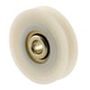 Slide-Co 13562 Nylon Ball Bearing Roller Replacement, 1-1/2 In. Diameter (2 Pack)