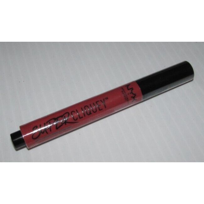 NYX Super Cliquey Satin Matte Lipstick SCLS01 On The DL ~ Brand New ~ Fast Ship!