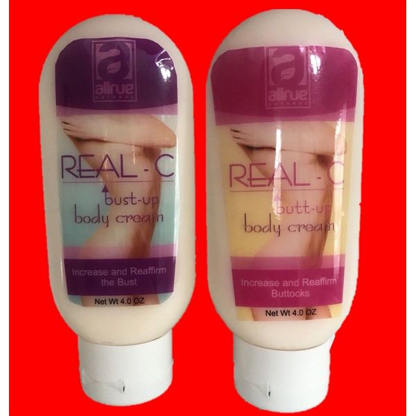 Real C  buttocks bust bottom support cream for glutes and breast firming butt 