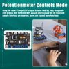 Adeept 5-DOF Robot Toys Arm Kit 5Axis Robotic Compatible with Arduino IDE Programmable DIY Coding STEM Robotis with OLED Display Processing Code and PDF Tutorials for Adults Kids Gift Ages 16+ - Blue