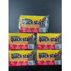 DURAFLAME QUICKSTART FIRE LOG STARTER FIRE LIGHTER (5-4 PACKS=20 TOTAL)FAST SHIP