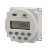 Akozon Digitally Displayed Timer Switch 1S ~ 168h 5VA Small Timer Switch 7 Days Programmable for Electronic Control (12V DC)