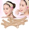 Facial Lifting Slimming Belt, Face Cheek V Shape Lift Up Thin Mask Strap, Face Line Smooth Breathable Compression Double Chin Reduce Bandage for Daily Use(L)