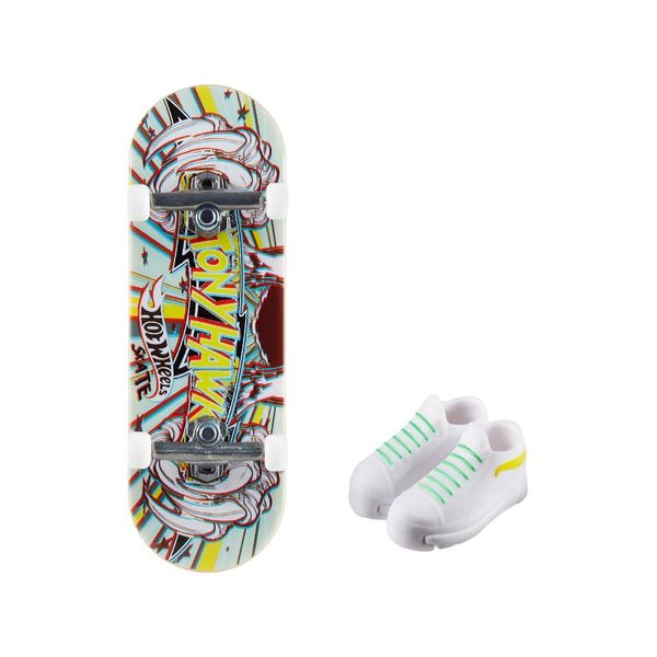 Hot Wheels Mattel Mini Skateboard with Shoes Assorted Models (HNG39)