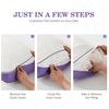 Adjustable Shredded Memory Foam Pillows Queen Size, Cooling Bed Pillows for Slee