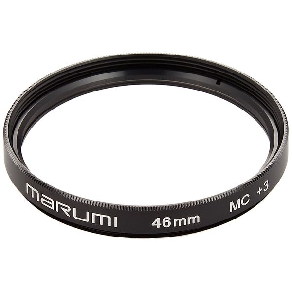 MARUMI 033046 Camera Filter Close-Up Lens for Close-Up Photography, MC +3, 1.8 Inches (46 mm)