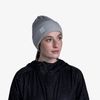 Buff Womens CrossKnit Beanie, Solid Light Grey